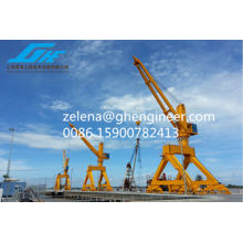 All Roundable Mobile Slewing Gantry Crane